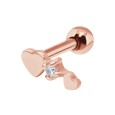 Heart Helix Ear Piercing TIP-3488